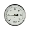 Kép 1/2 - Bimetál hőmérő M100 0+120°C L=100mm 1/2" hátsó csatl.