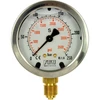 Kép 1/2 - MANOMÉTER M-63/R 0-160bar / 2321 psi,  KO ház, 1/4" alsó csatlakozás, Glicerin töltéssel
