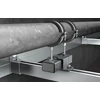 Kép 7/7 - Gumis csőbilincs, Fischer FRS Plus, 108-116mm 4" M8/M10 