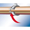 Kép 4/7 - Gumis csőbilincs, Fischer FRS Plus, 108-116mm 4" M8/M10 