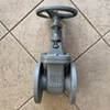 Kép 2/2 - Karimás laposházú fémzárású tolózár DN50 PN10/16 L=150mm DIN F4