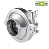 Kép 1/3 - Hegtoldatos élelmiszeripari visszacsapó szelep DN80 / 85 mm, 304, Clamp, DIN 11850