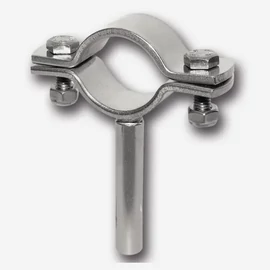 Élelmiszeripari csőbilincs szárral