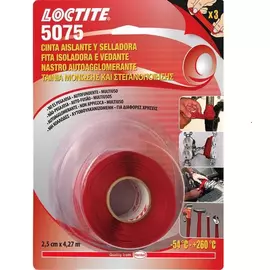 LOCTITE SI 5075 - Szigetelő és tömítő szalag (piros) - 2,5cm x 4,27m