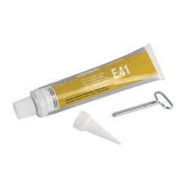 ELASTOSIL® E41 - Átlátszó, nedvességre kikeményedő szilikon ragasztó / tömítő, (Szilikon, csempe, fém, kerámia, üveg ragasztására, tömítésére)