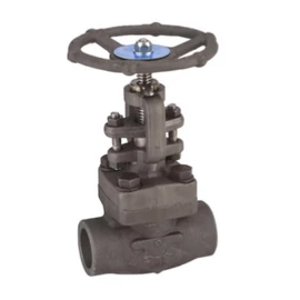 412 - Kovácsolt szénacél (A105N) elzárószelep, TRIM 8, hegtokos, PN136 bar (800 lbs), -29/+425°C