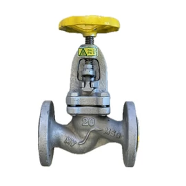 112 F - Öntöttvas karimás fojtószelep, PN 16, vízre, vízgőzre.., -10/+300°C