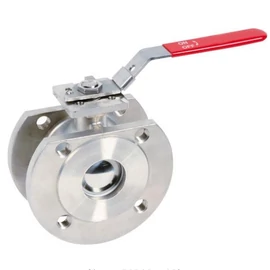 Gömbcsap DN50 PN16 Wafer, ISO pad, CF8M