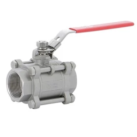 790 - Saválló acél 3-részes menetes gömbcsap PN63 / PN40 / PN25