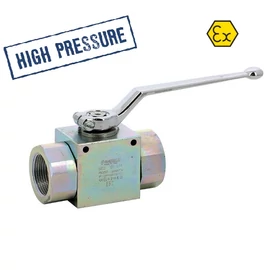 799 / GE2 - Nagynyomású szénacél gömbcsap, PN500, -20ºC/+100ºC, ATEX