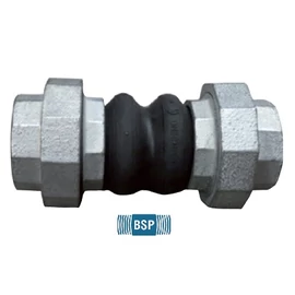 Menetes gumikompenzátor, EPDM, PN10/16