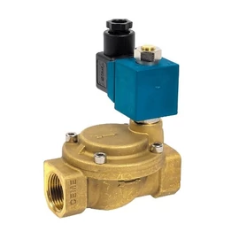 ESM 87 – Szervo (közvetett) működésű mágnesszelep, alaphelyzetben nyitott, 24V / 230V / 48V / 12V (DC) / 24V (DC) , 3/8″-tól 3″-ig, (nem agresszív folyadékokra)