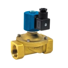 VSO 84 – Direkt (közvetlen) vezérlésű mágnesszelep, alaphelyzetben zárt, 24V / 48V / 230V / 12V (DC) / 24V (DC), 3/8″-tól 2″-ig, (nem agresszív folyadékokra)