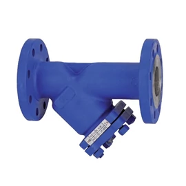 235 - Karimás acél Y-szűrő magas hőmérsékletre, PN40, DIN 3202-1 F1, (H.: -29°C / +425°C)