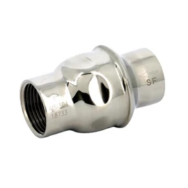 326 - Saválló menetes rugós visszacsapószelep, 1/4"-tól 4"-ig, -10/+150°C, PN16, (vegyipar, gyógyszeripar, petrolkémiai ipar, sűrített levegő,..)