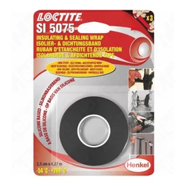 LOCTITE SI 5075 - Szigetelő és tömítő szalag (fekete) - 2,5cm x 4,27m