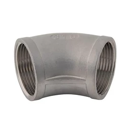 Saválló, belső-belső mentetes könyök 45°