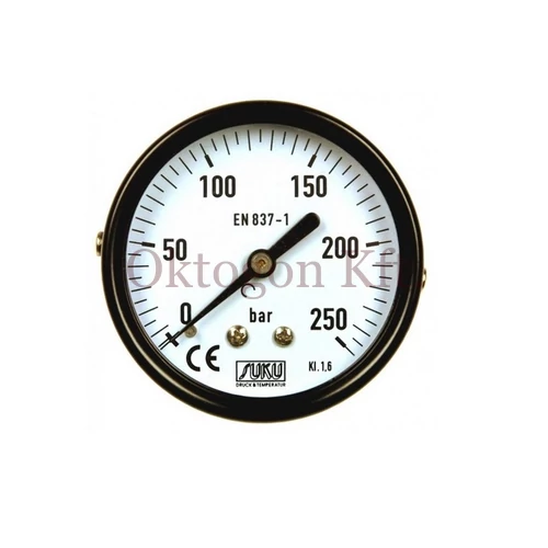 Manométer | DN 63 | 0-4 bar | G1/4" hátsó csatlakozás | SUKU