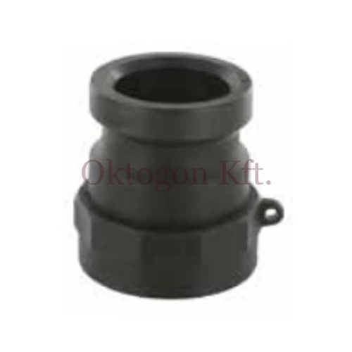 Polipropilén Kamlok csatlakozó apa, A típus, 38 mm, 6/4'' BM, A-150 - PP ipari gyorscsatlakozó