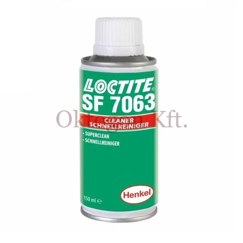 LOCTITE SF 7063 150ml - oldószer bázisú tisztító és zsírtalanító aeroszol