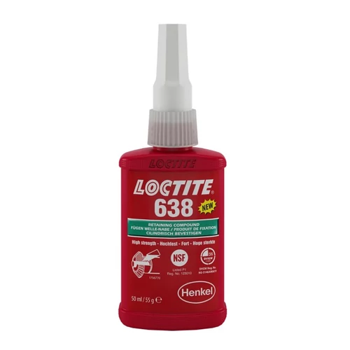 LOCTITE 638 - Nagy szilárdságú hőálló rögzítő 50ml