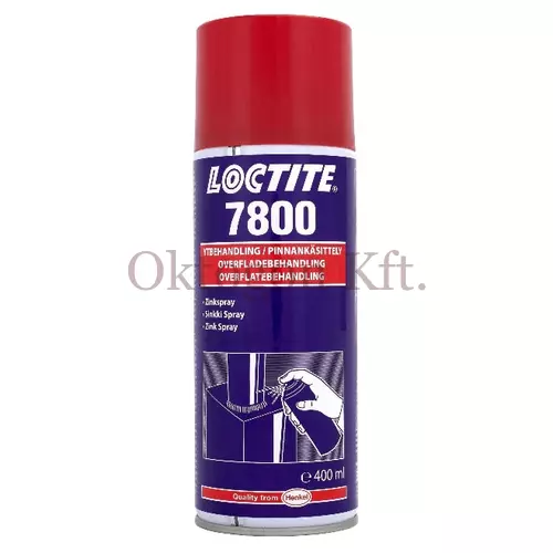 LOCTITE SF 7800 - Korrózióvédő cinkspray, horganyspray 400 ml