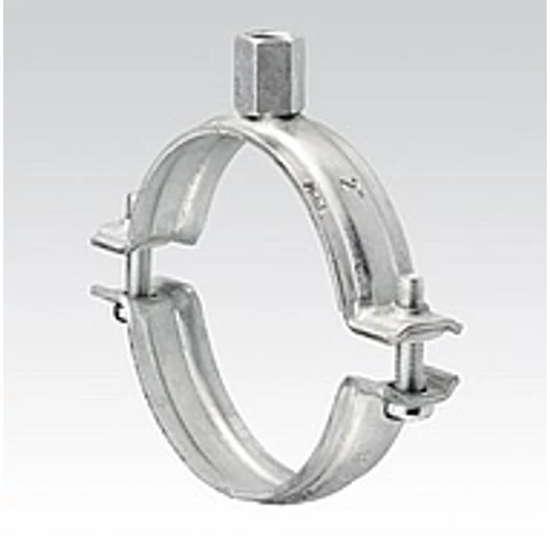 Horganyzott csőbilincs betét nélkül, 19-25mm 1/2" M8/M10