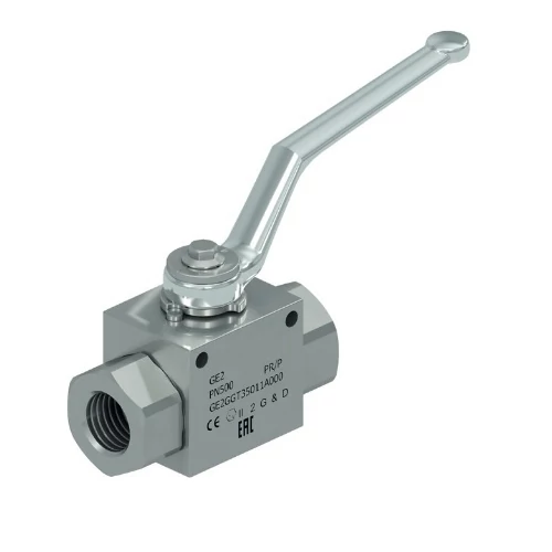 Szénacél nagynyomású hidraulika gömbcsap 1/4" PN500