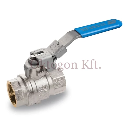 Golyóscsap 1/2" BB PN14 Lakatolható, Leeresztővel