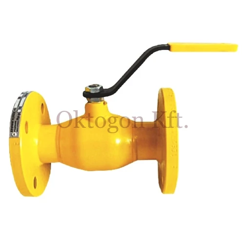 Szénacél karimás gömbcsap DN20 PN40 WKC GÁZ