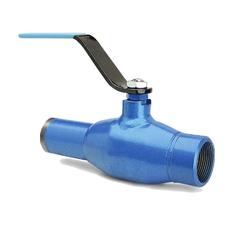 Szénacél menetes gömbcsap 1/2" PN40 