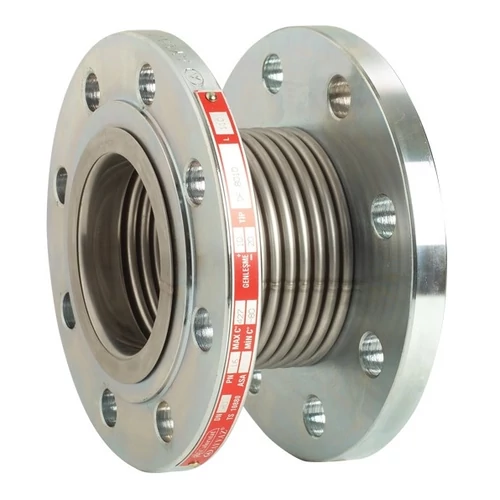 Karimás fémkompenzátor DN80 PN16 INOX L=190 mm