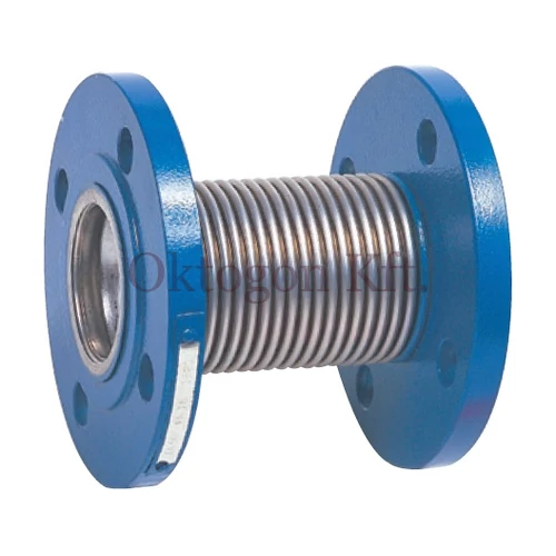 Karimás fémkompenzátor DN50 PN16 INOX L=150 mm