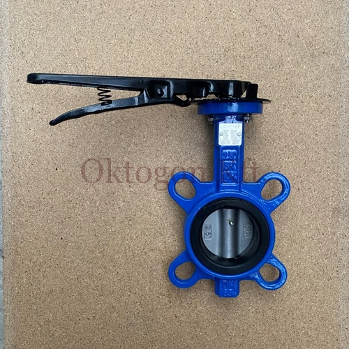Wafer kézikaros pillangószelep DN65 PN16 EPDM