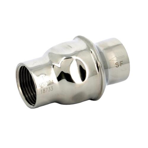 Saválló rugós visszacsapószelep 5/4" PN16 SS316