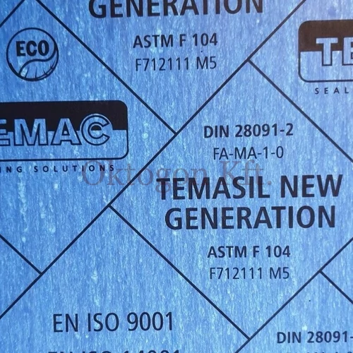 Temasil NG tömítőtábla 750x750x2 mm